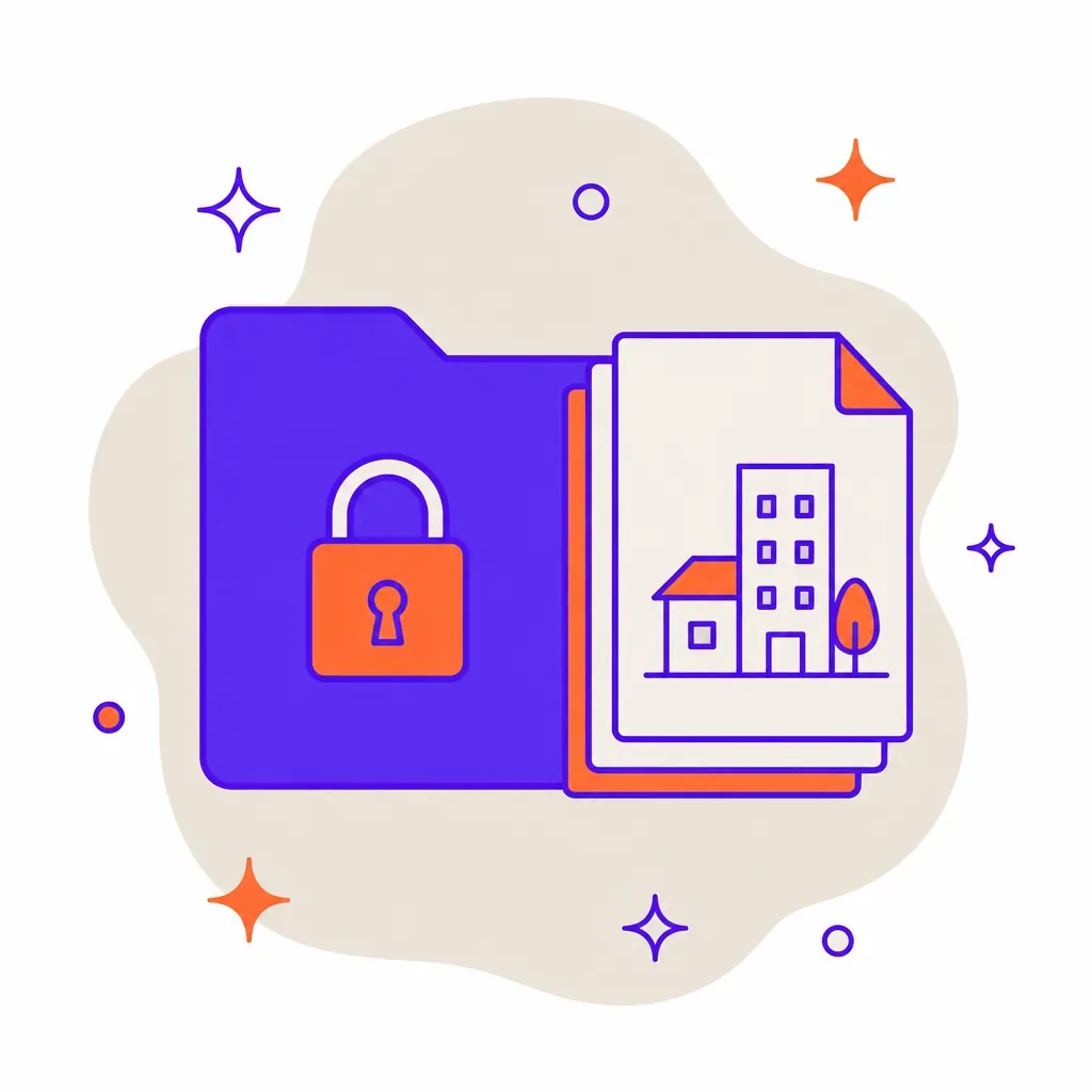 Data Room immobilière sécurisée — coffre-fort numérique Brik